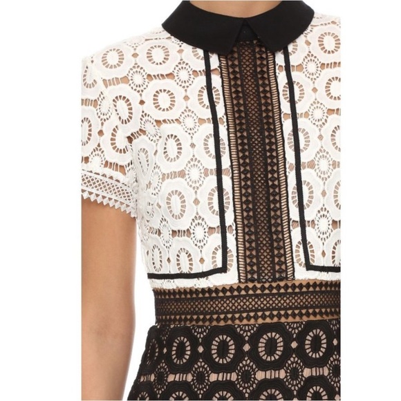 NWT Self-Portrait Felicia Lace Dress 0 - Picture 6 of 14